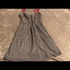 Roxy gingham print dress